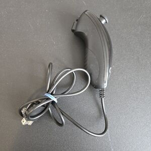 Aftermarket Nintendo Wii Compatible Nunchuck Controller Black